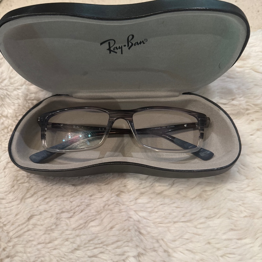 Ray-Ban black eyeglass frames